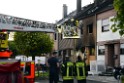 Feuer 2 Vollbrand Reihenhaus Roggendorf Berrischstr P207